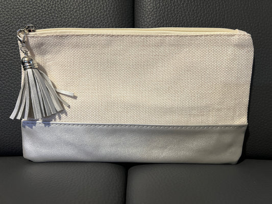Make up bag -Silver