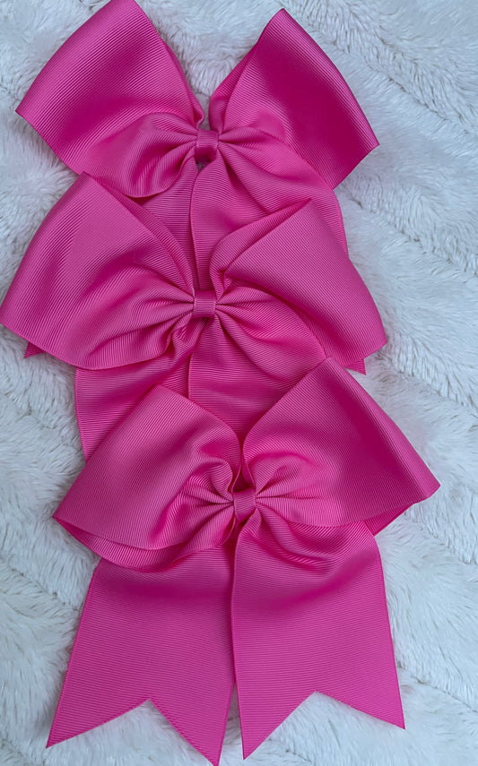 6” Bow pink