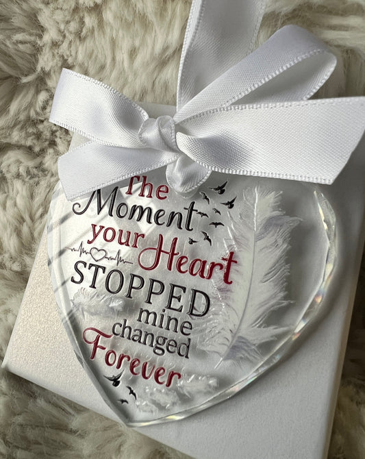 UVDTF Memorial heart decal