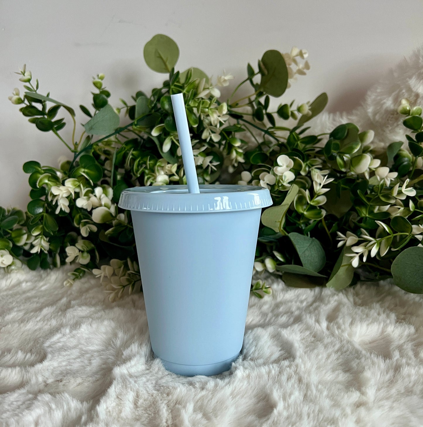 Pale blue 16oz cup