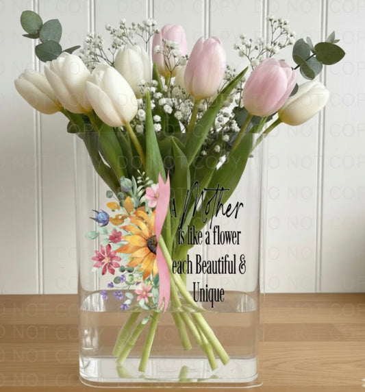 Acrylic book vases