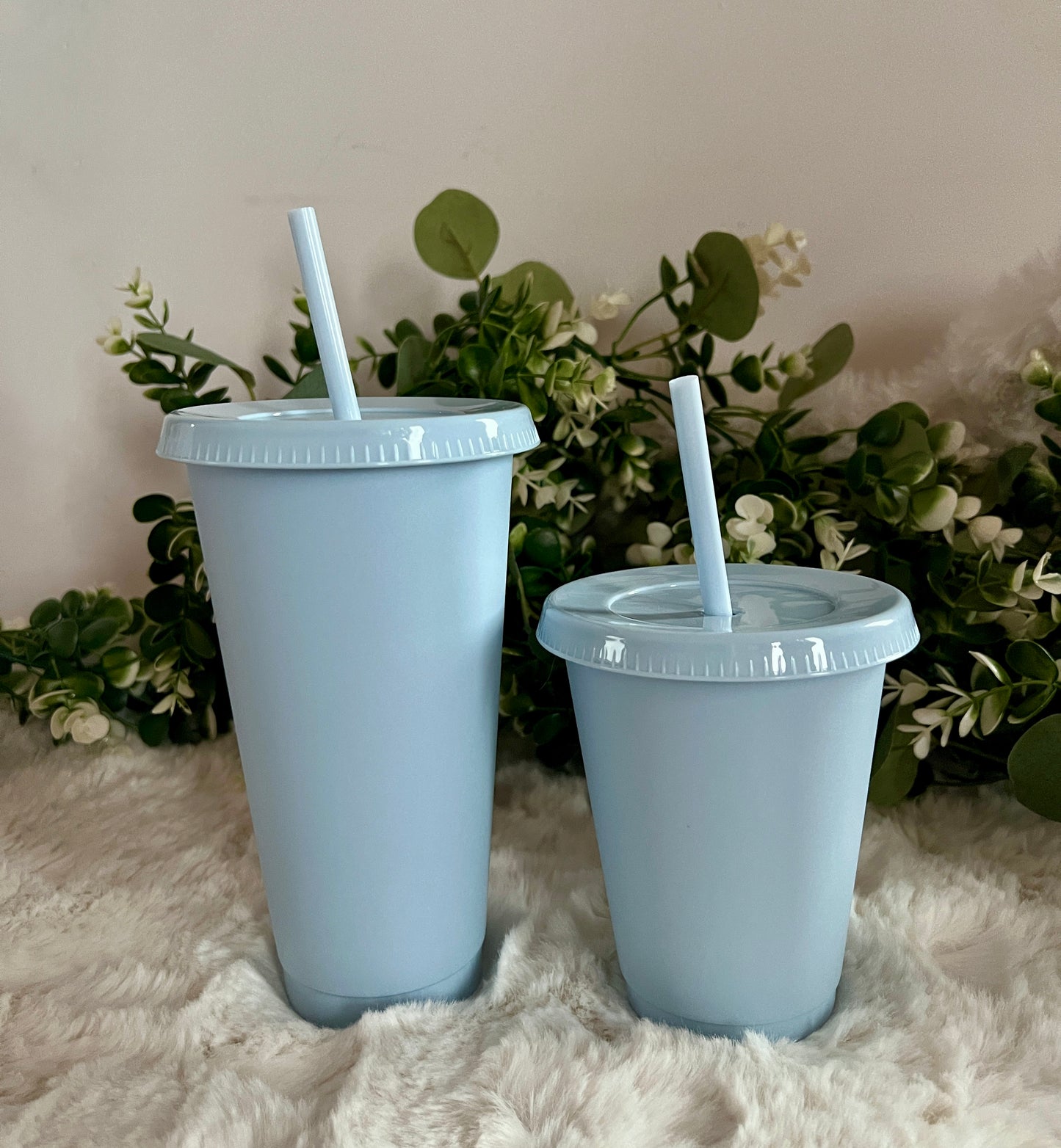 Pale blue 24oz cup