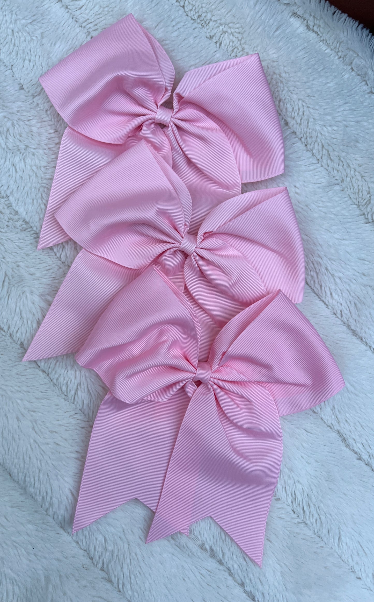 6”Bow baby pink