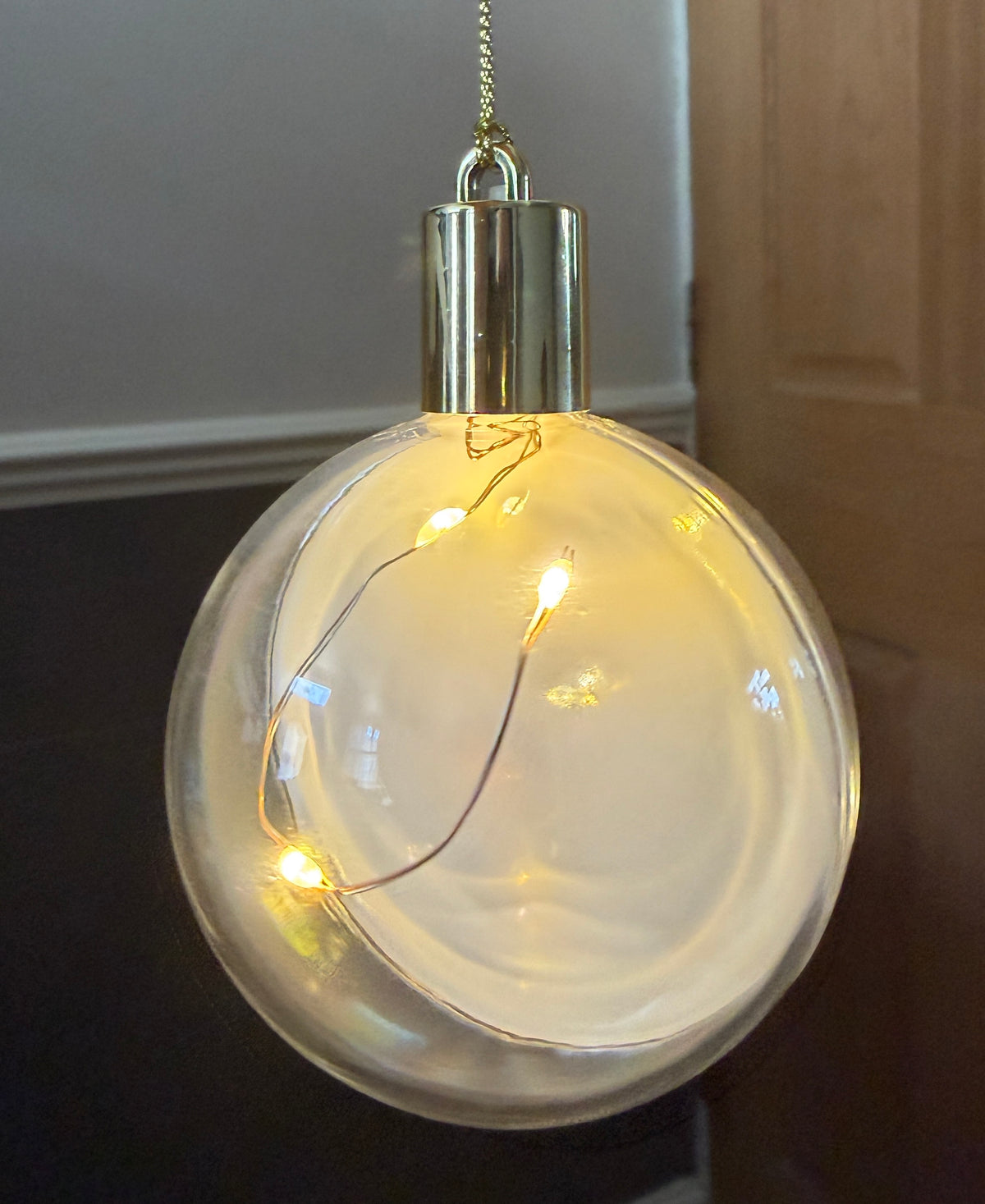 LED sublimation baubles