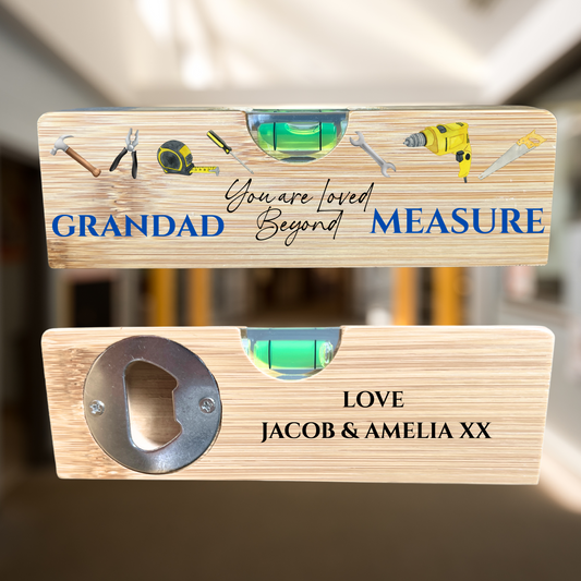 UVDTF - Grandad, loved beyond measure -Blue