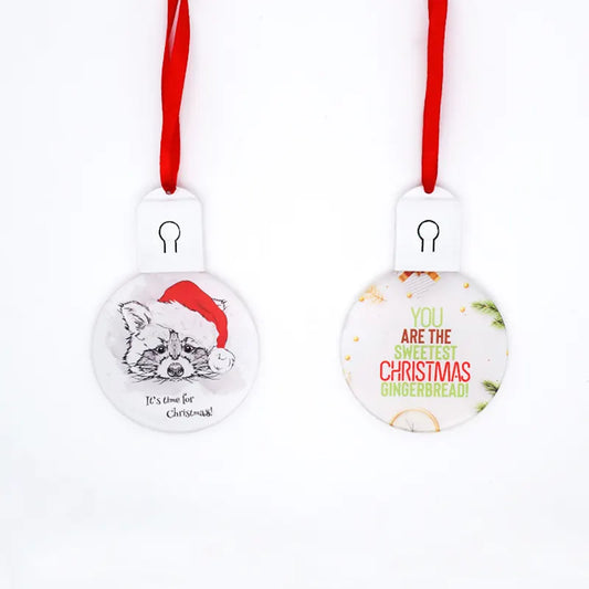 LED multi colour baubles - sublimation