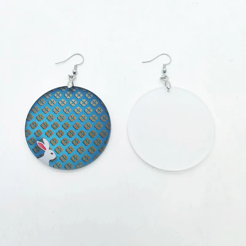 Earrings Blank Acrylic Sublimation