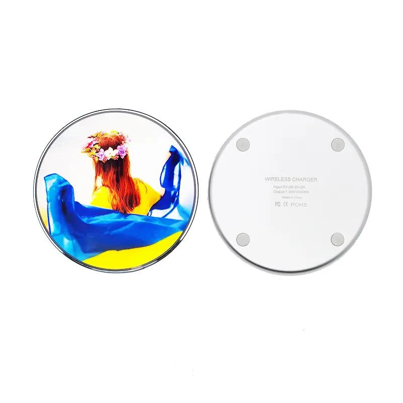 Wireless Phone Chargers 15w Sublimation