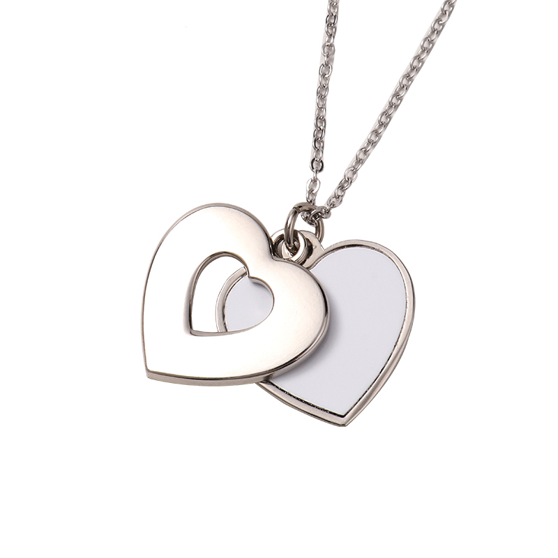 Heart & love necklace