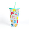 Plastic 24oz bunny tumbler-colour change