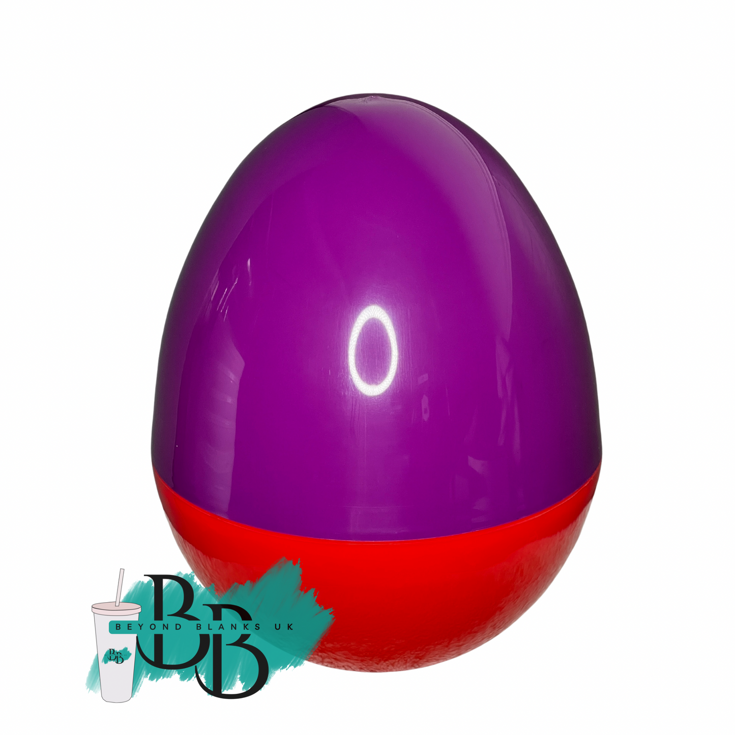 Giant jumbo fillable plastic eggs