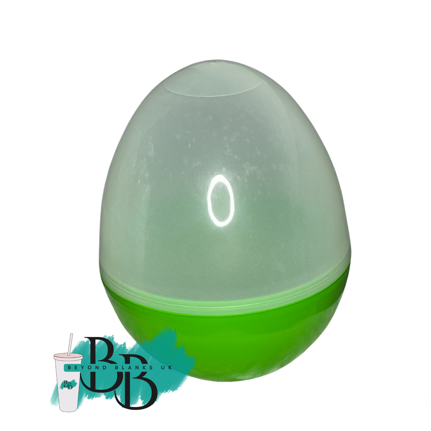 Giant jumbo fillable plastic eggs