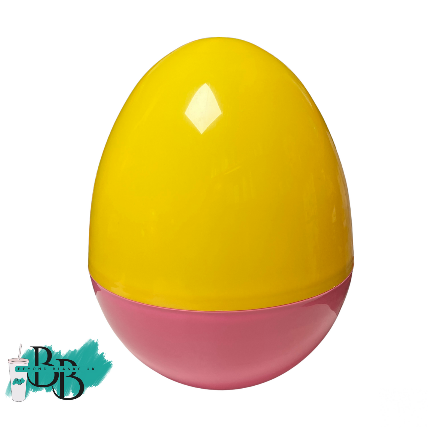 Giant jumbo fillable plastic eggs