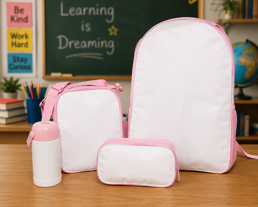 Backpack bag set sublimation