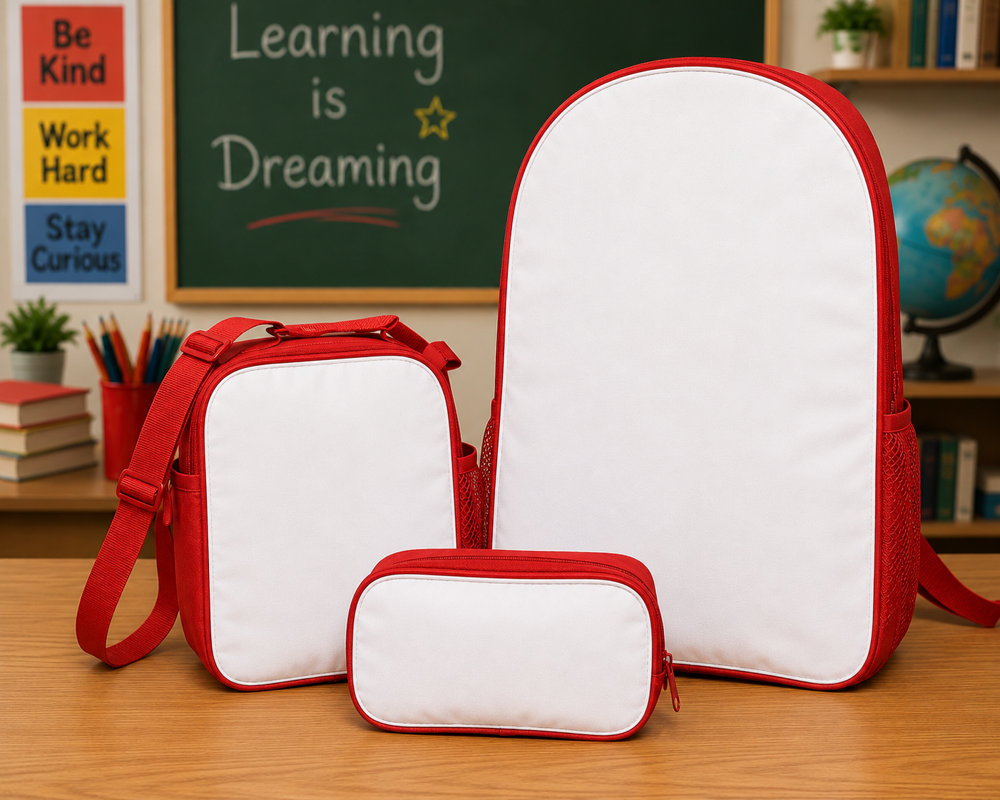 Backpack bag set sublimation