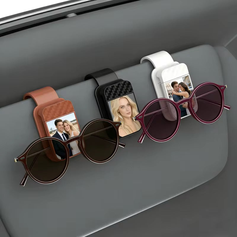 Glasses holder -car