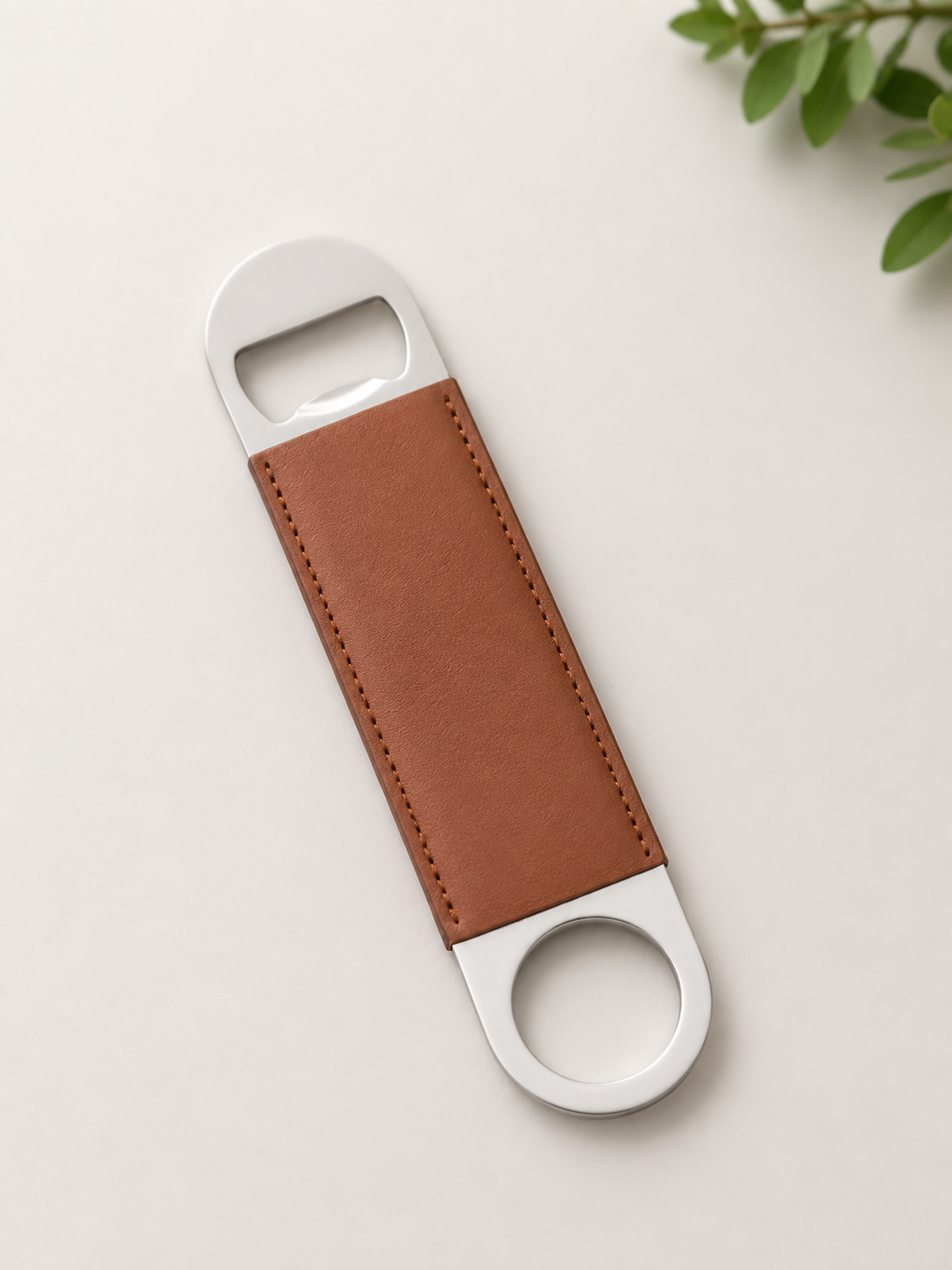 Bottle openers PU leather- laser