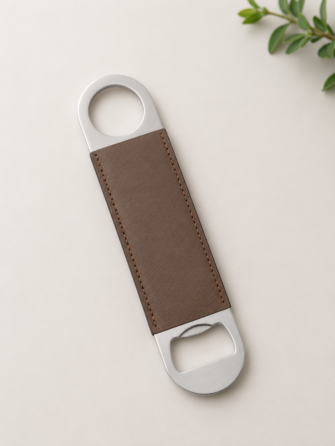 Bottle openers PU leather- laser