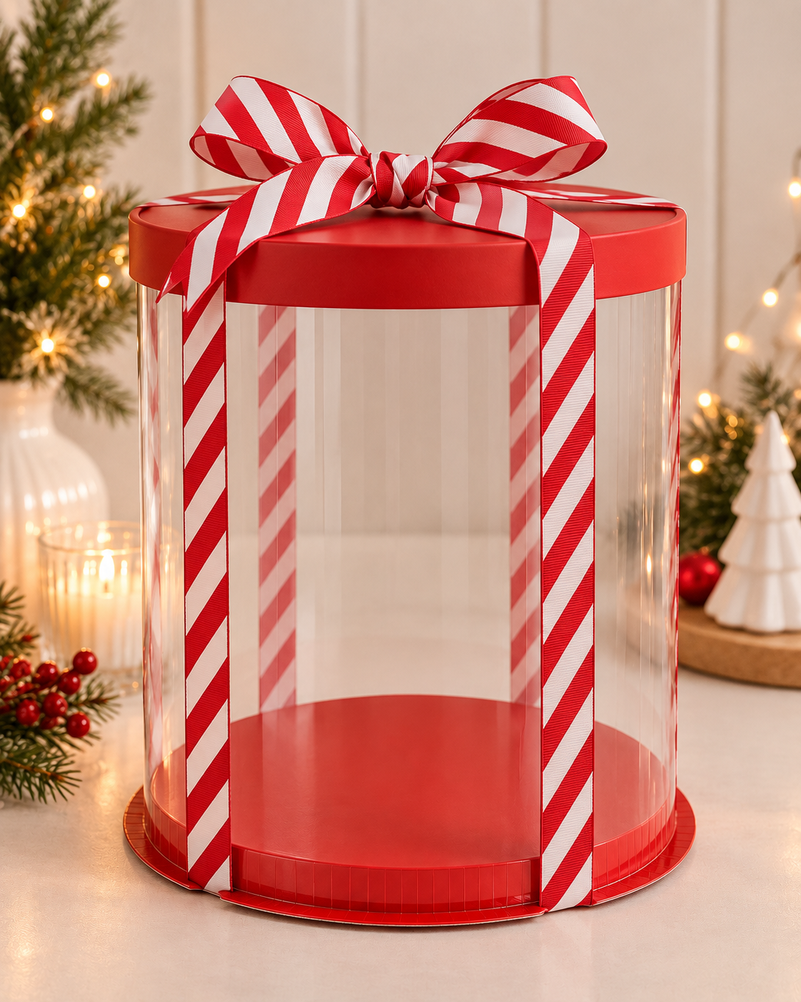 Ribbons Candy stripe 25mm