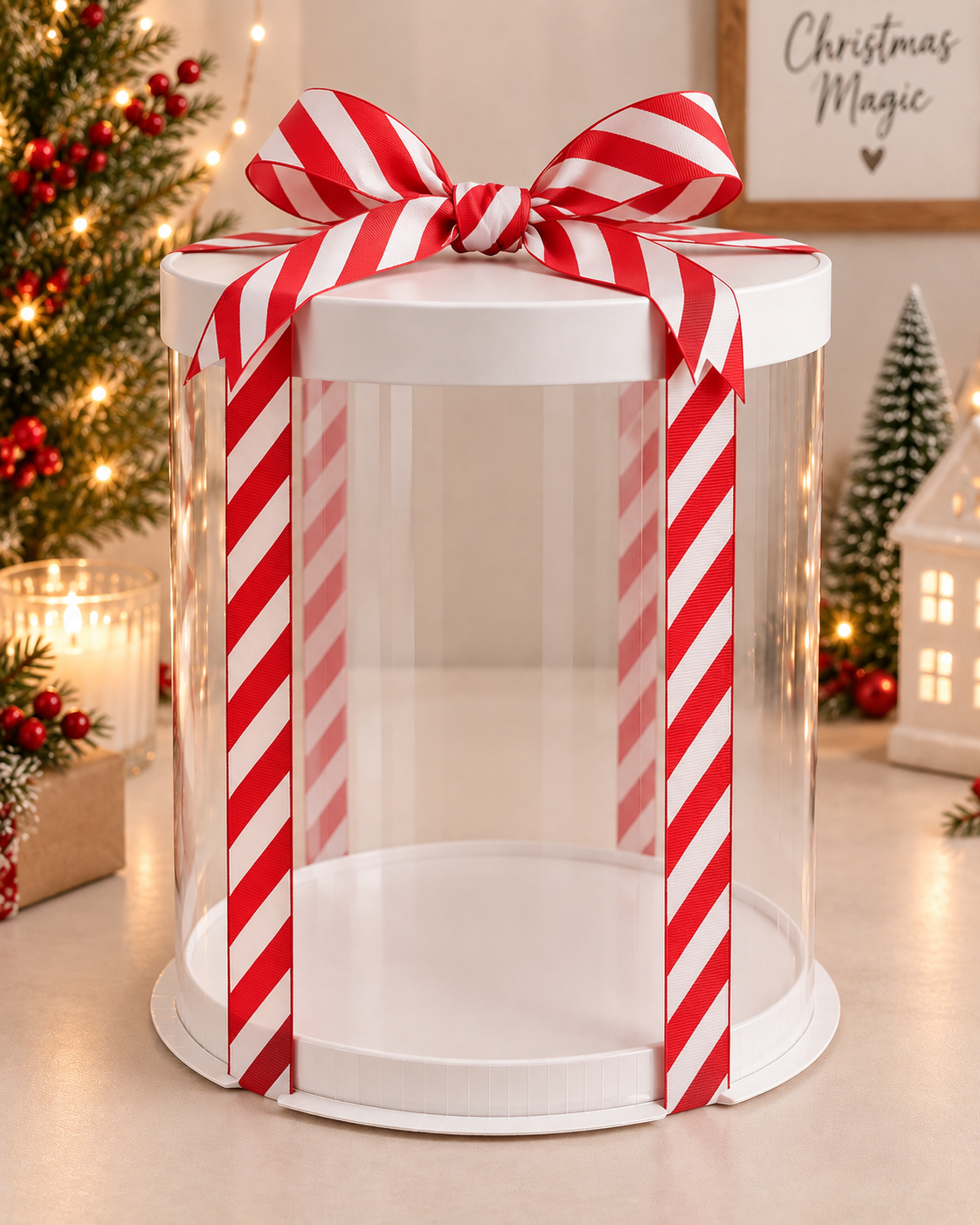 Ribbons Candy stripe 25mm