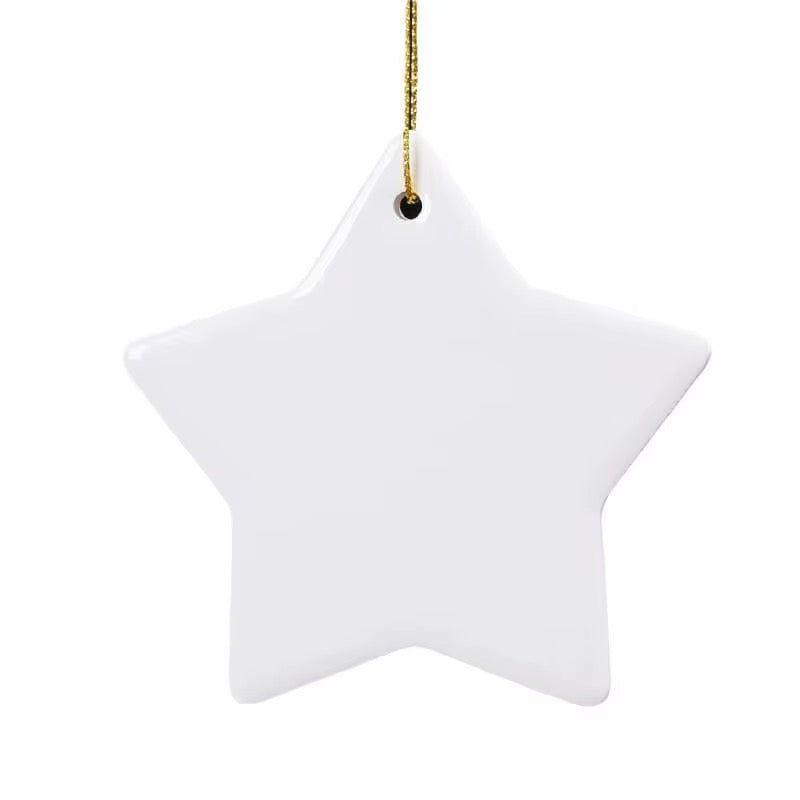 Star sublimation ceramic decoration