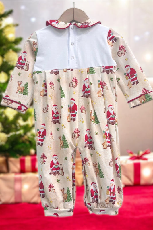 Christmas Family sublimation Rompers - Santa's Forest Friends
