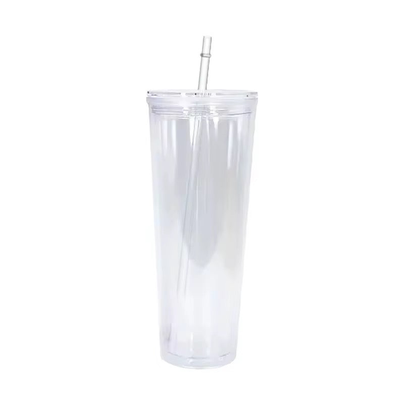 24oz Snow globe Double wall Acrylic tumblers