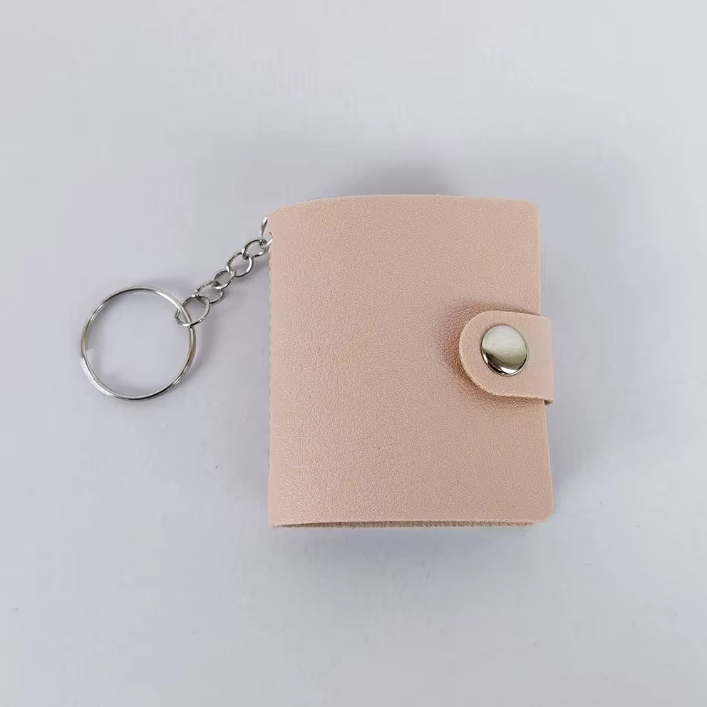 Photo album keychain