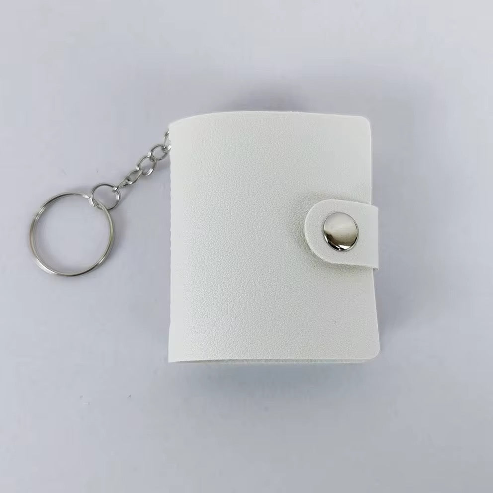 Photo album keychain