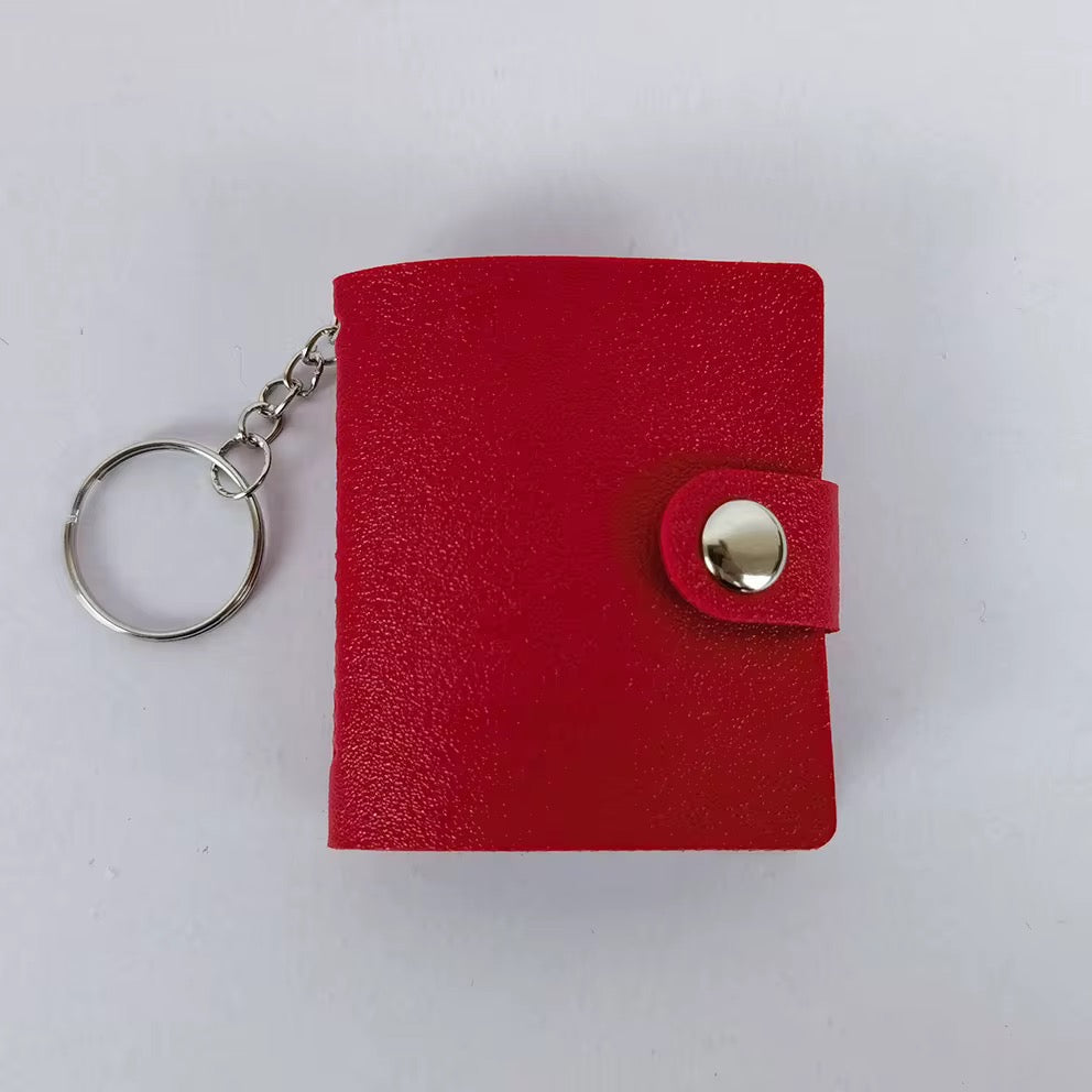 Photo album keychain
