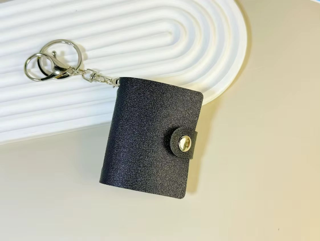 Photo album keychain