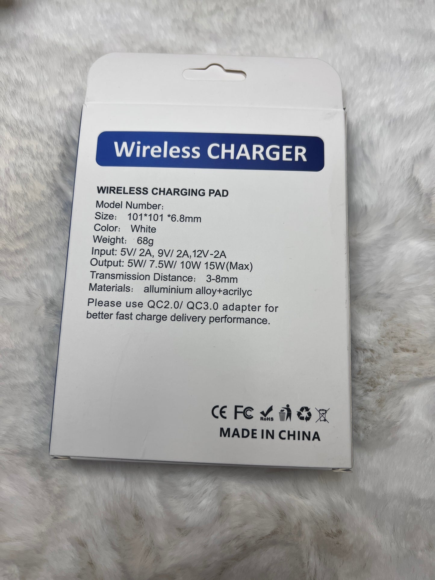 Wireless Phone Chargers 15w Sublimation