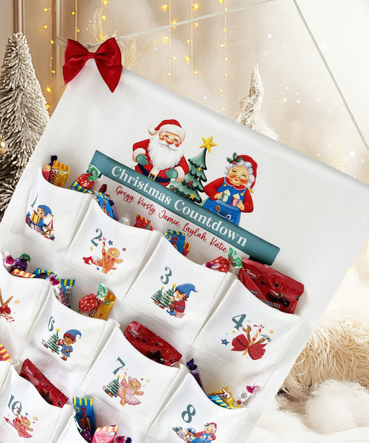 Advent calendars - sublimation canvas