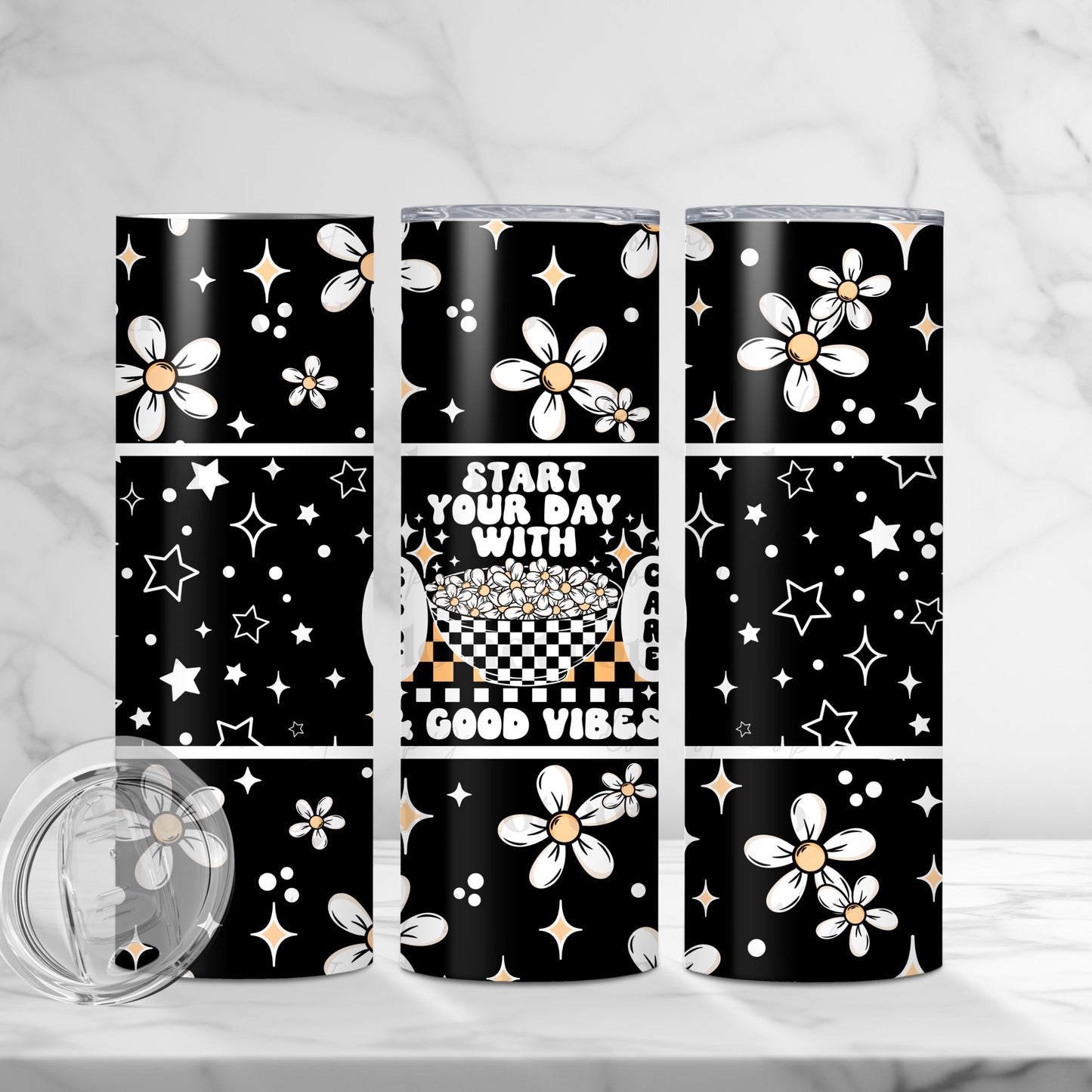 Daisy cereal wrap - 20oz print