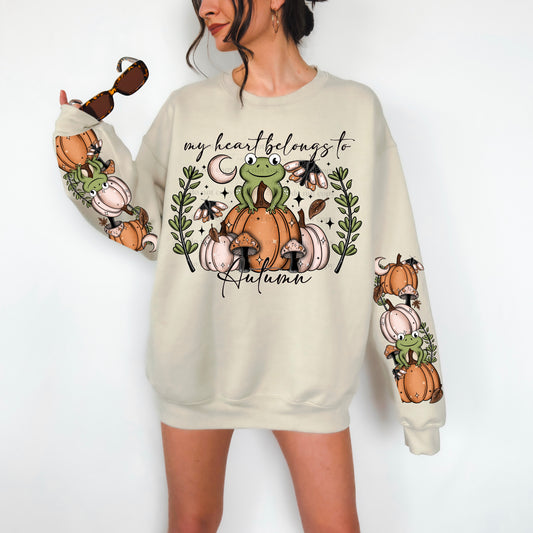 My heart belongs to Autumn- single sublimation print