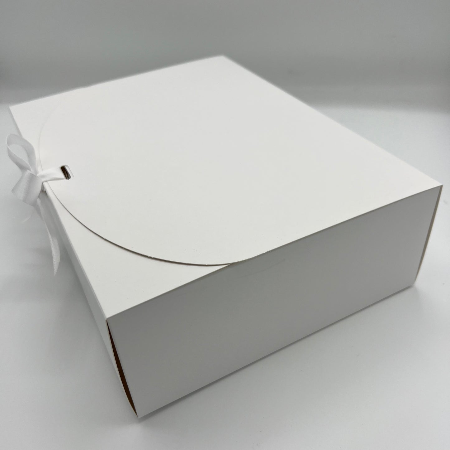 White gift boxes