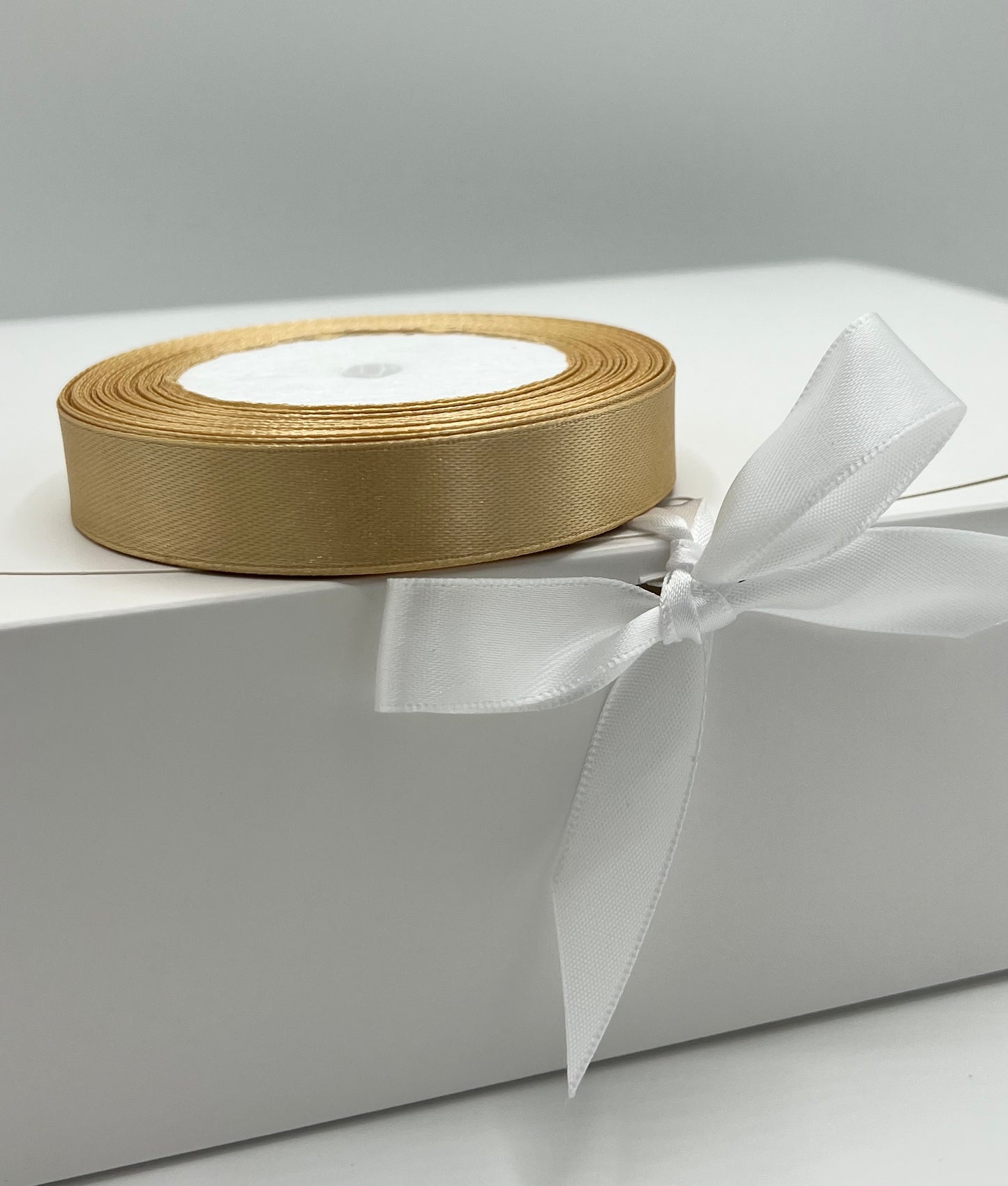 White gift boxes