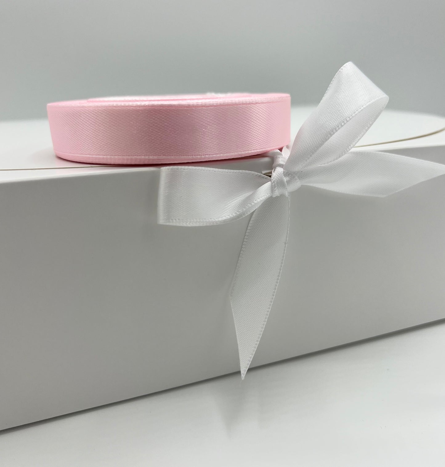 White gift boxes