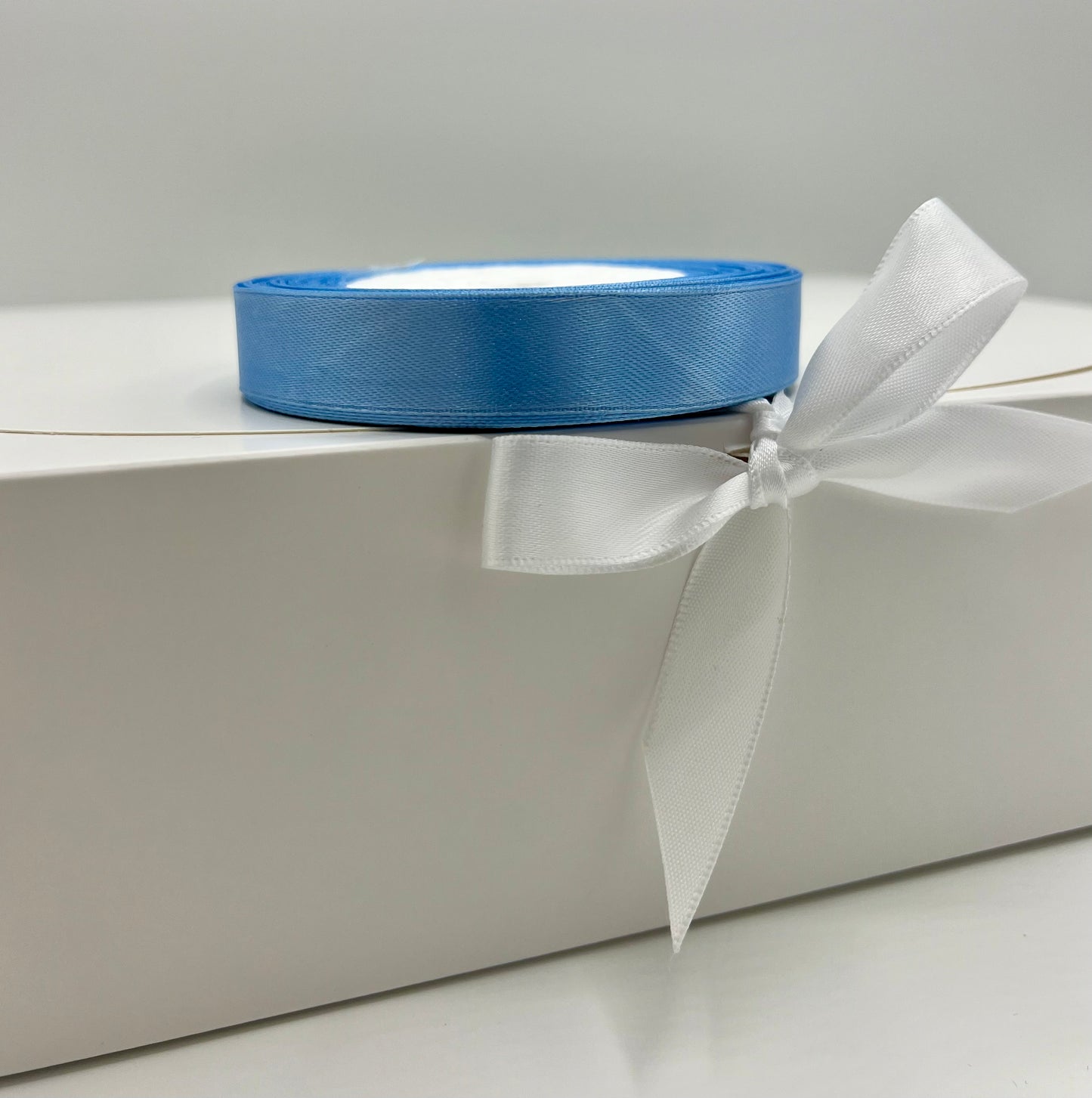 White gift boxes