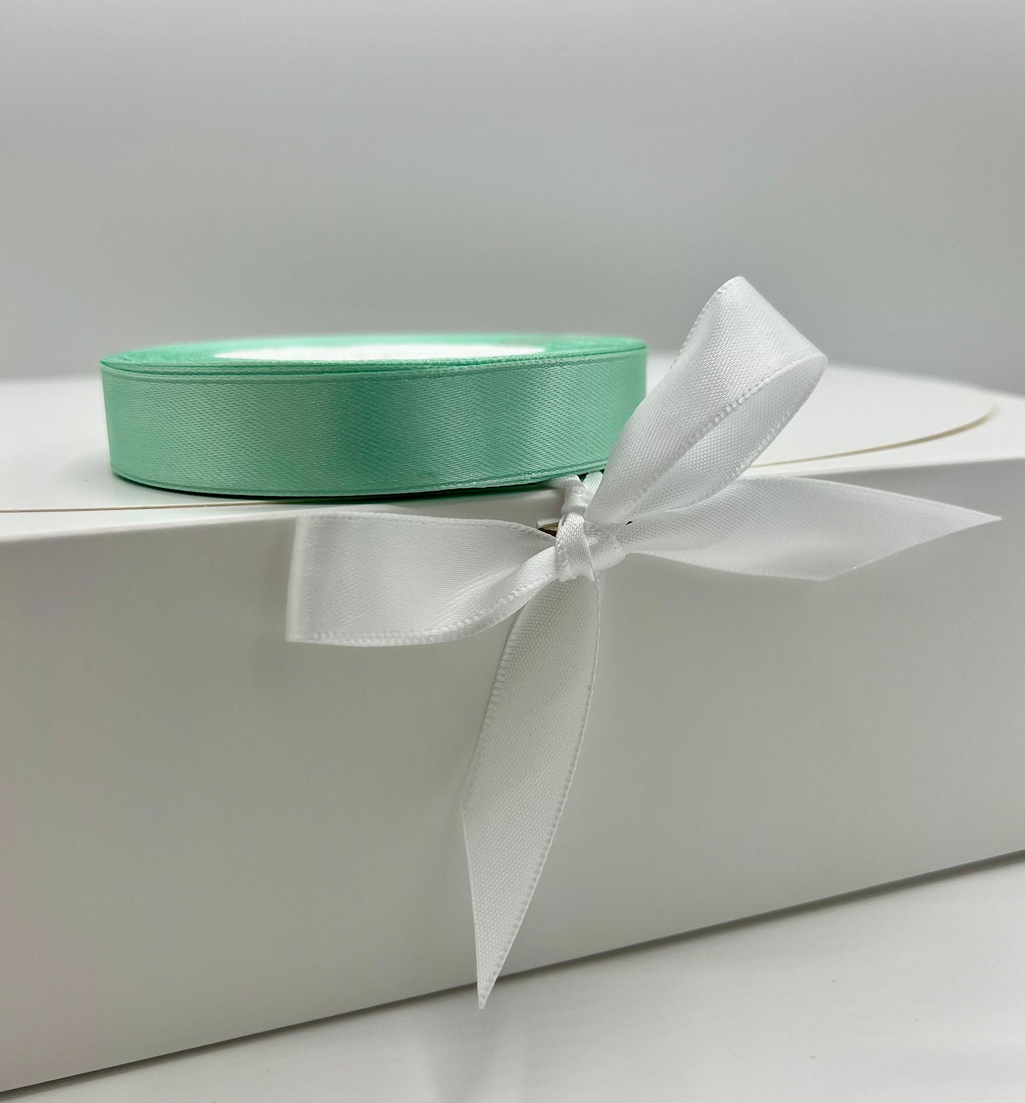 White gift boxes