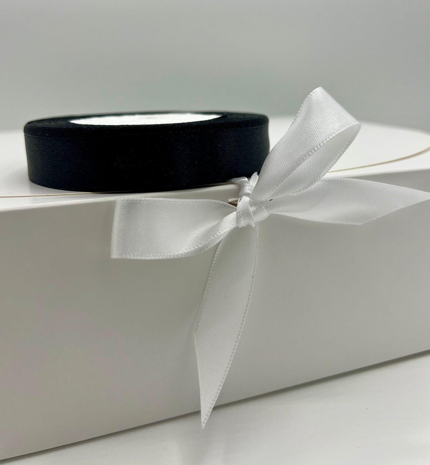 White gift boxes