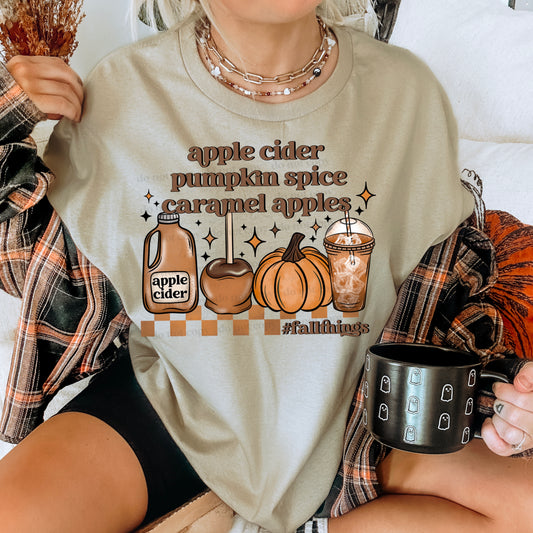 Fall things  - single sublimation print