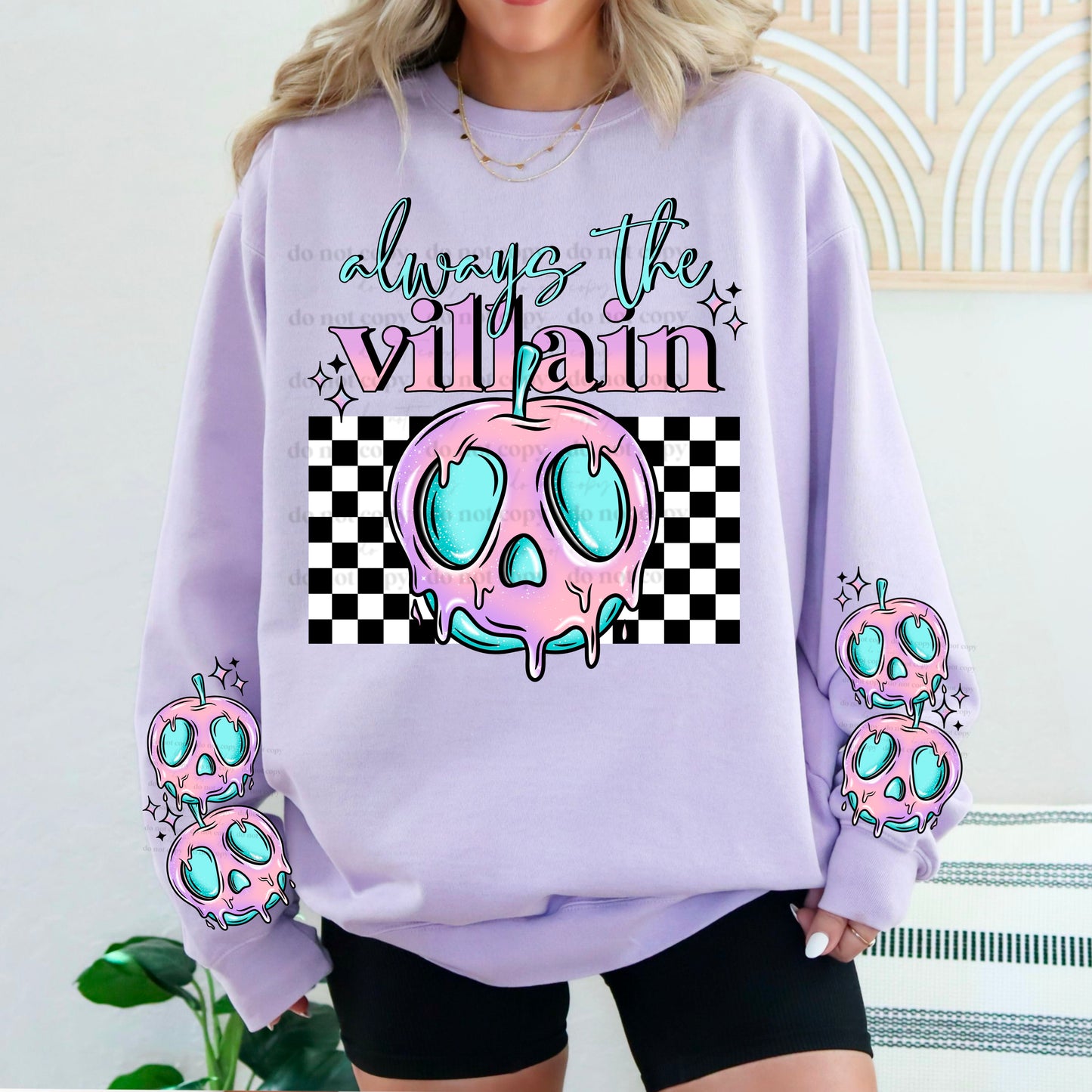 Always the villain - single sublimation print