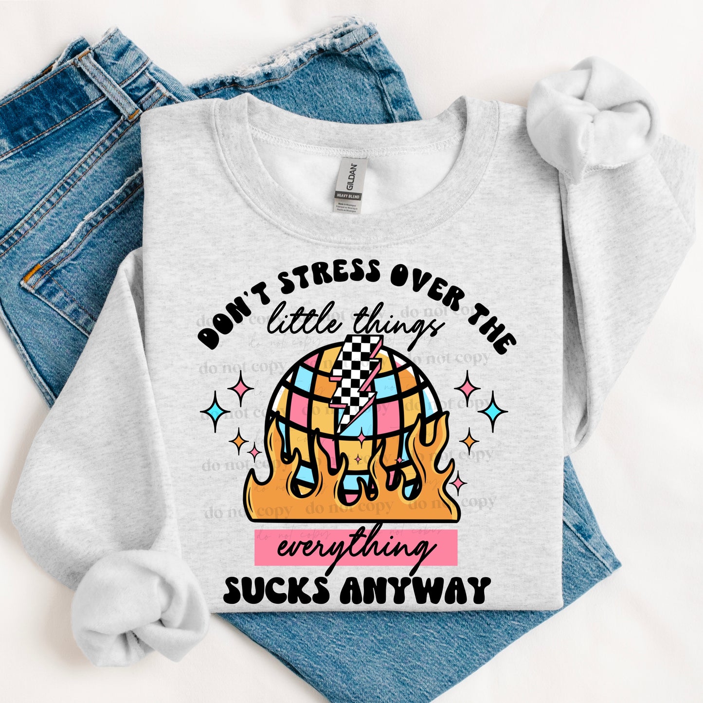 Everything sucks- single sublimation print