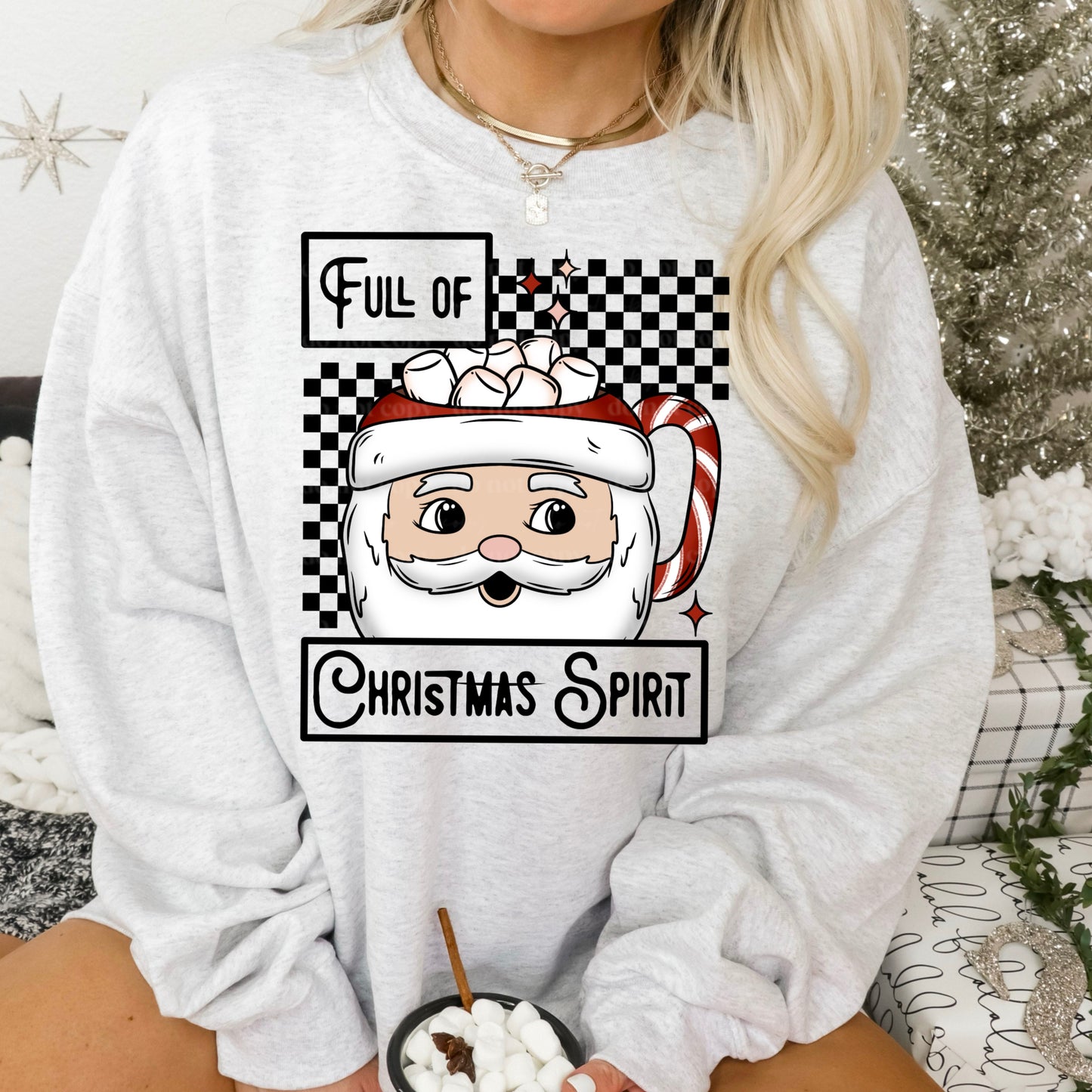 Christmas spirit - single sublimation print