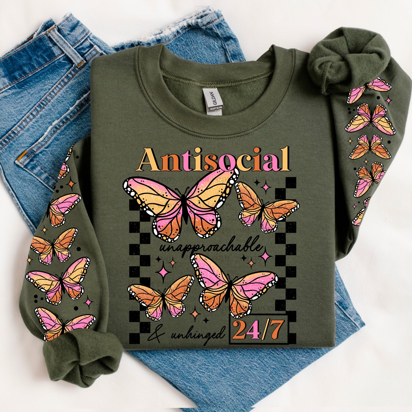 Antisocial - single sublimation print