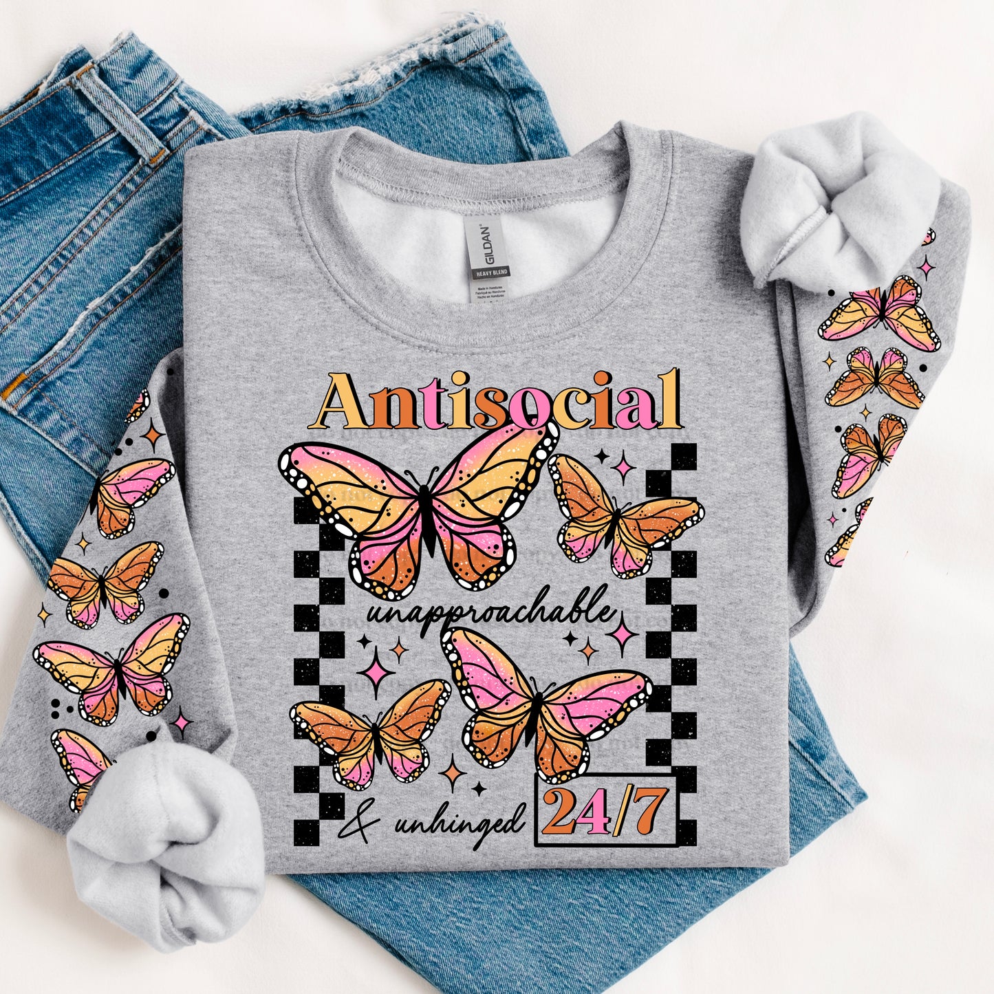 Antisocial - single sublimation print