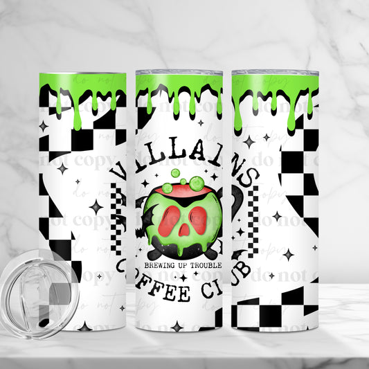 Villains coffee club - 20oz print