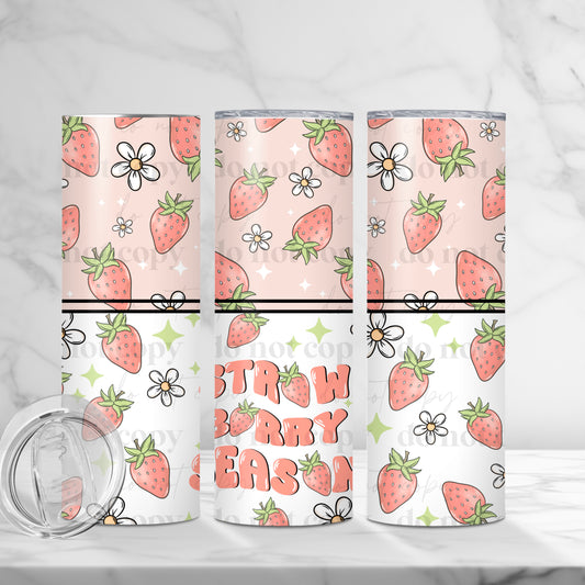 Strawberry season - 20oz print