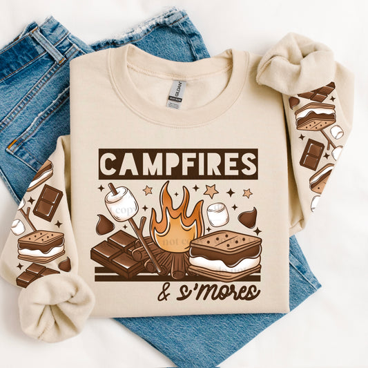 Campfires & S'mores- single sublimation print